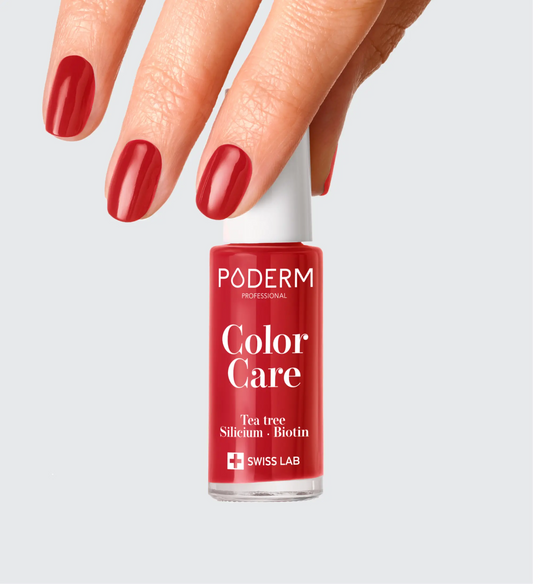 Color Care Tea Tree Nail Polish - Red Allure