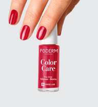 Color Care Tea Tree Nail Polish - Red Pink